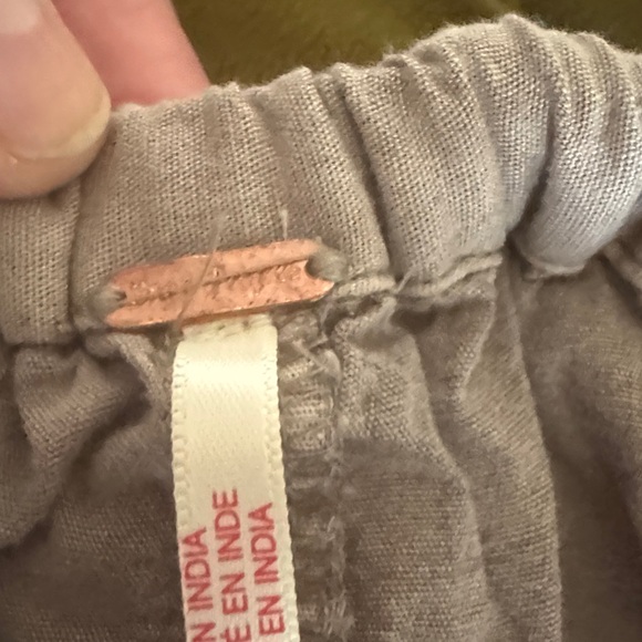 Women’s Freepeople Brown Midi Skirt with side ties NWT - Picture 4 of 4